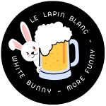 white bunny logo